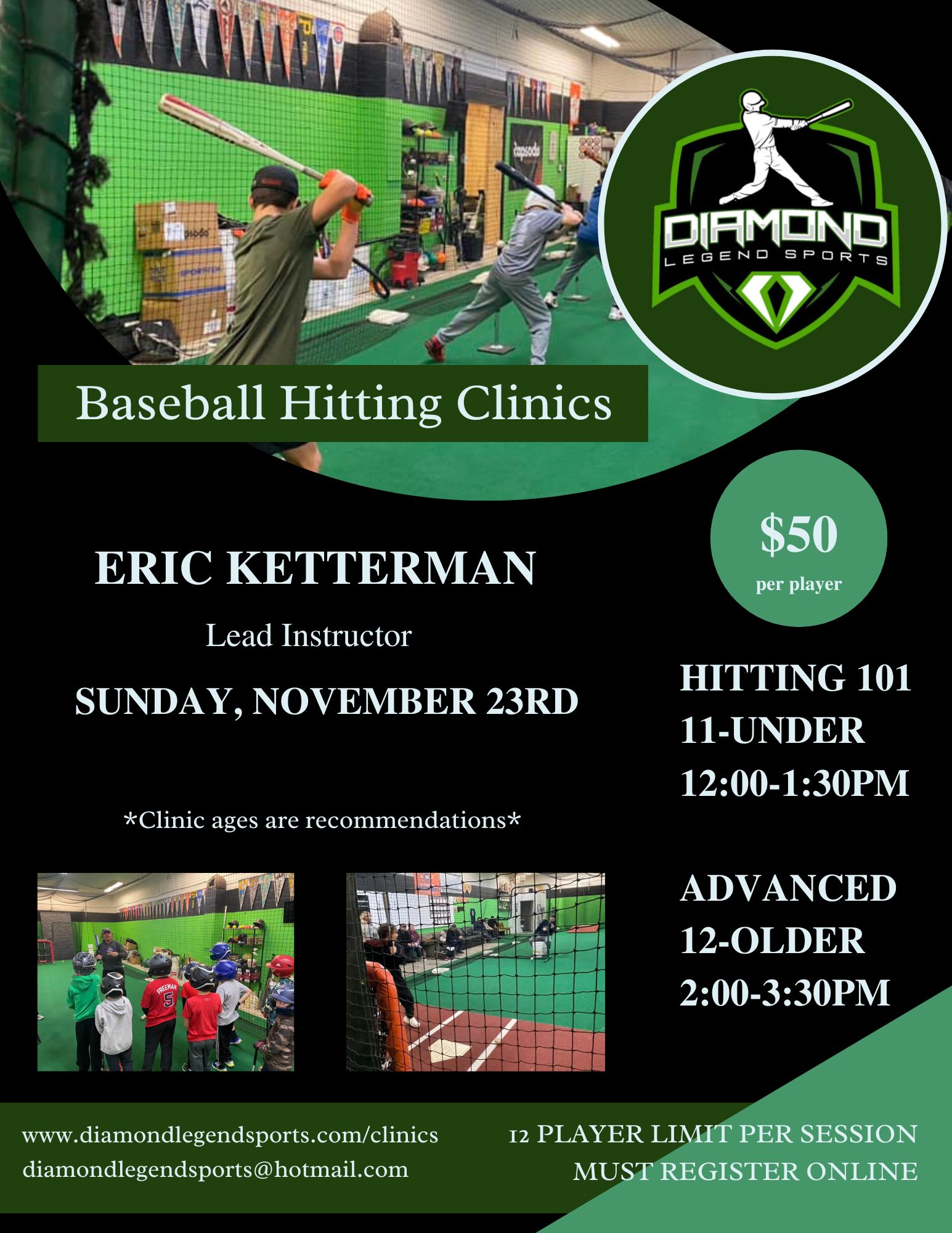 November Hitting Clinic