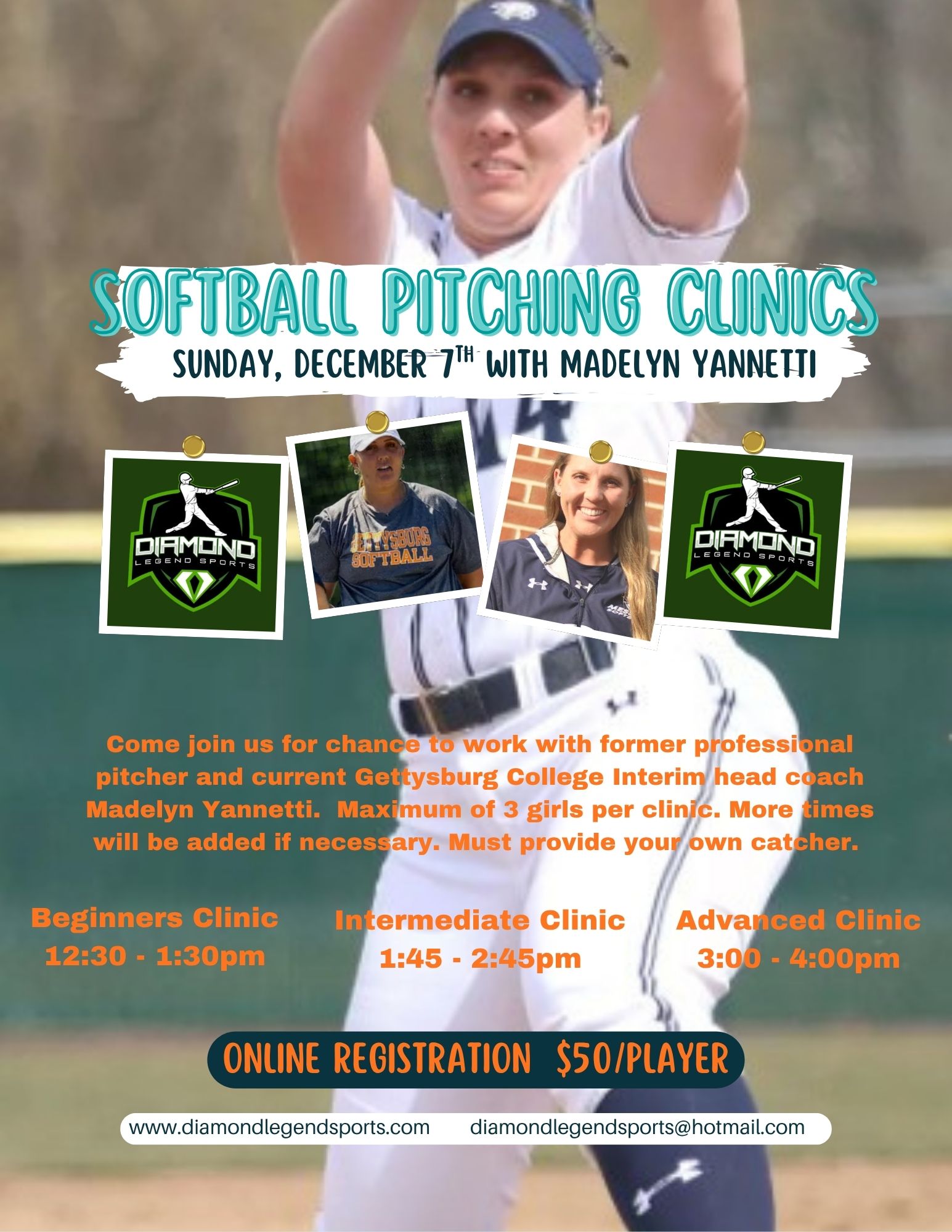 Softball Pitching Clinic