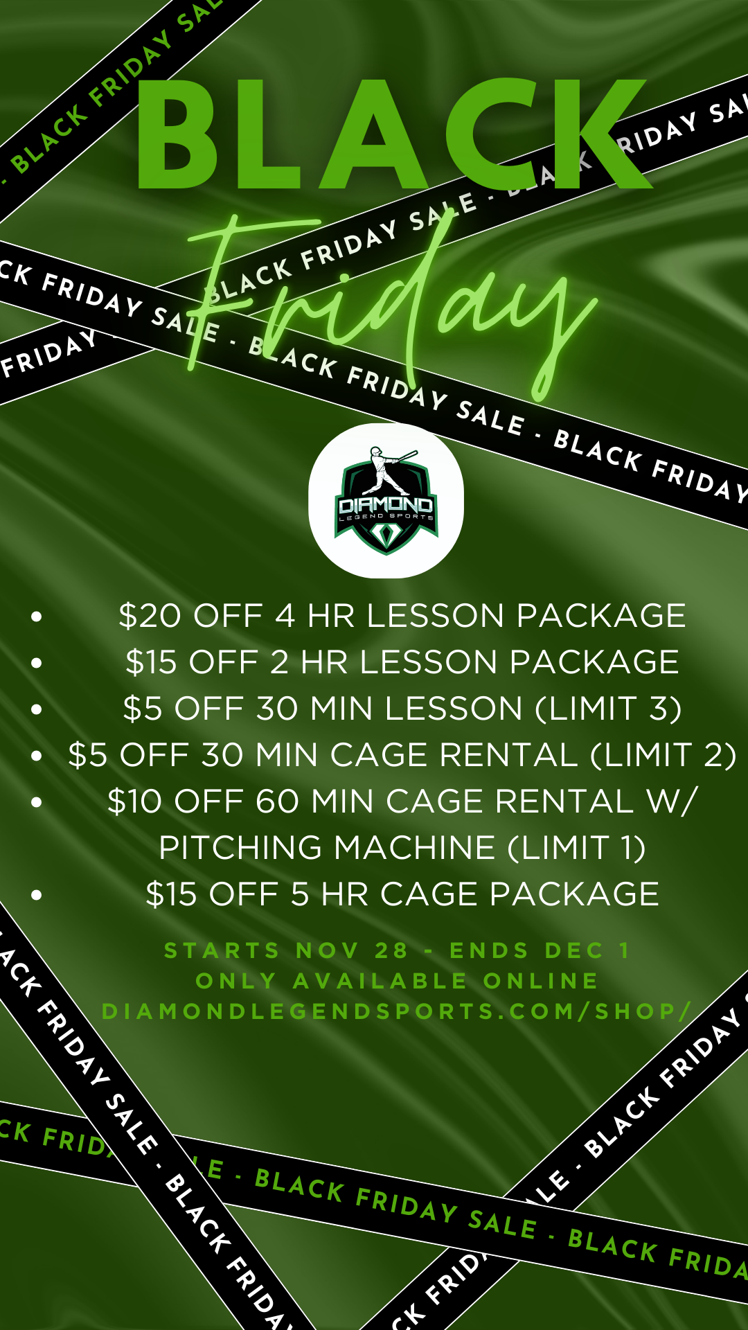 5 Hour Cage Package (BFW was $90 now $80)