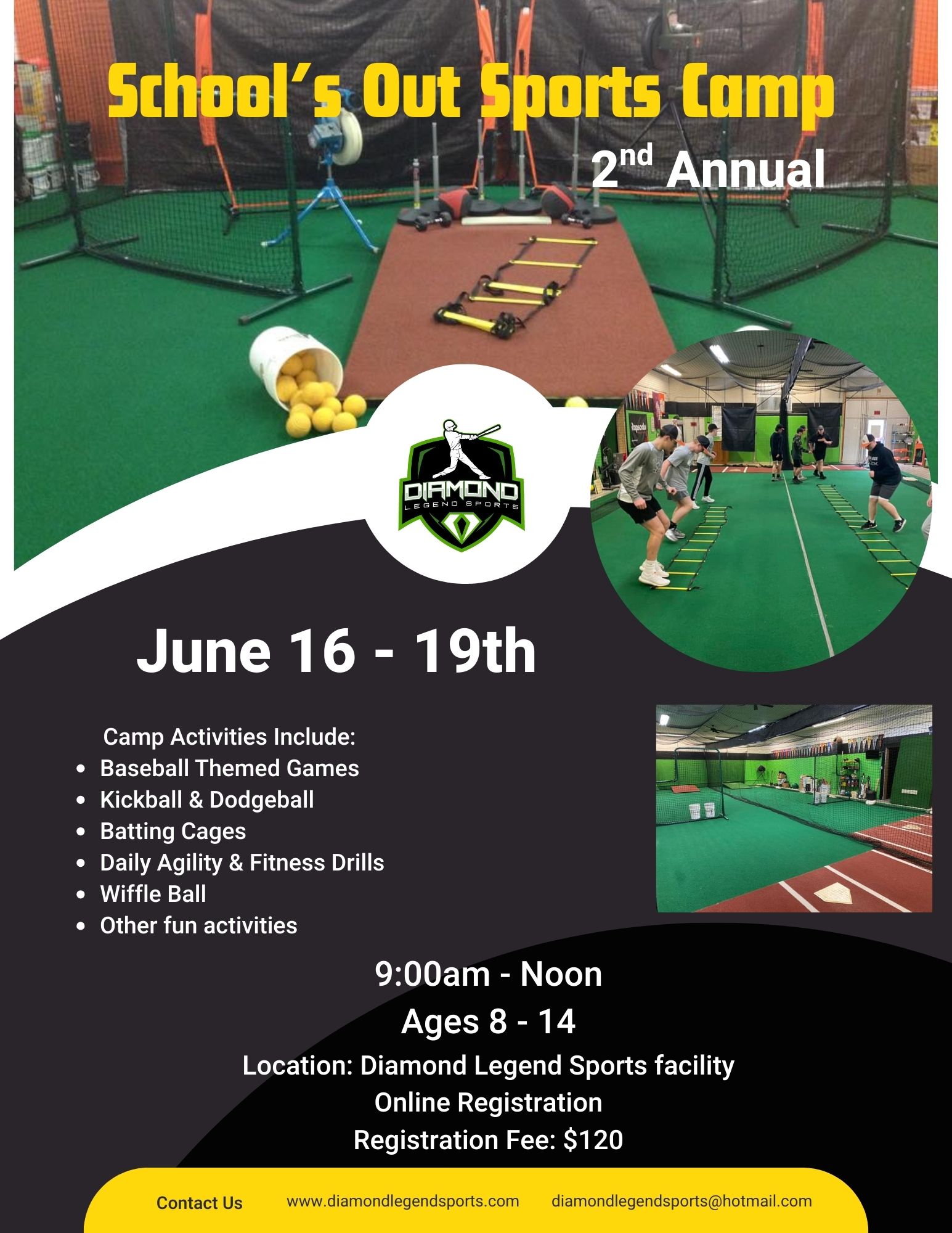 School’s Out Sports Camp (June 16-19)